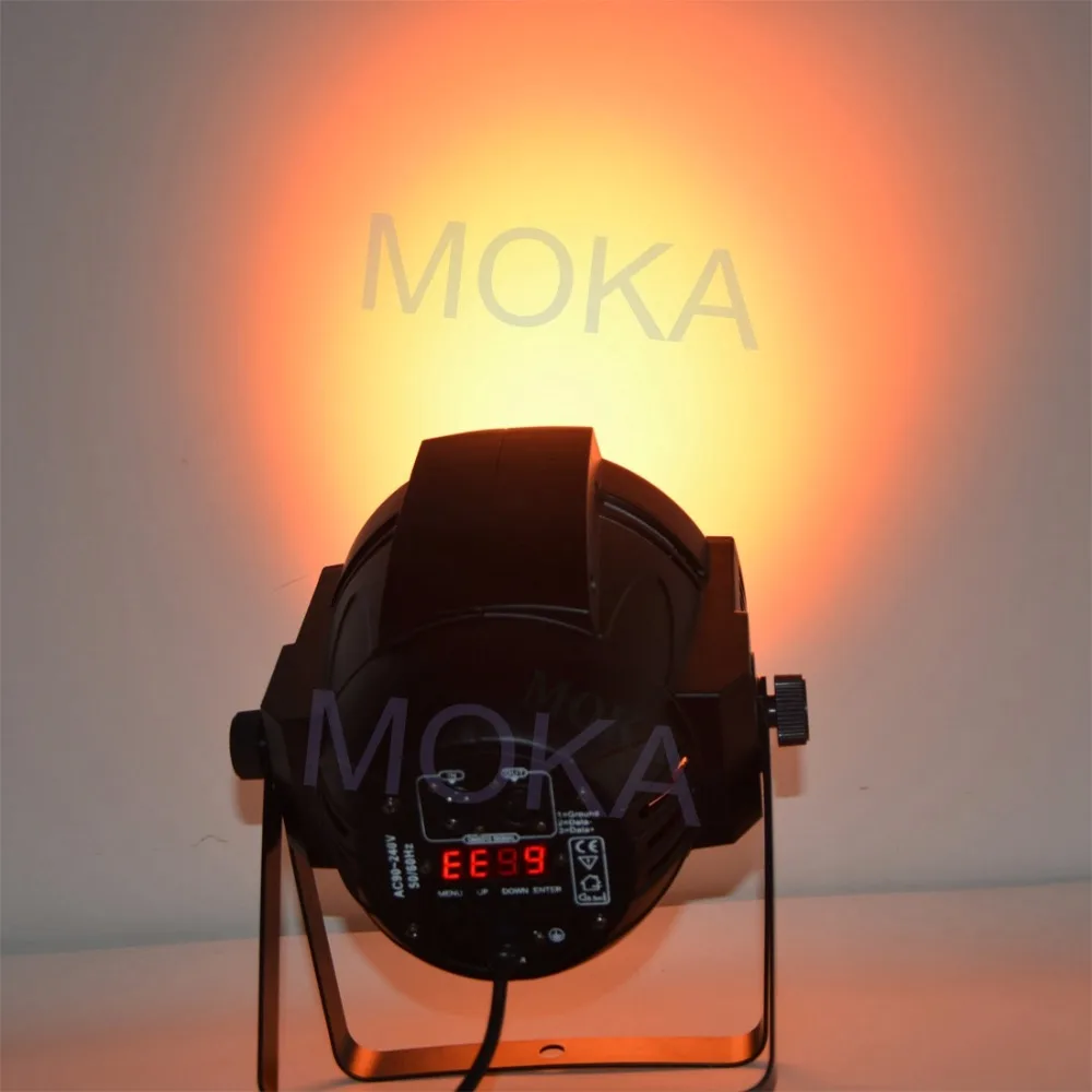 

6PCS/LOT DMX Led Par Lights 24*18W RGBWA UV 6 in1 Disco Stage Light Color Chaging Light for Wedding Decoration Dj Disco