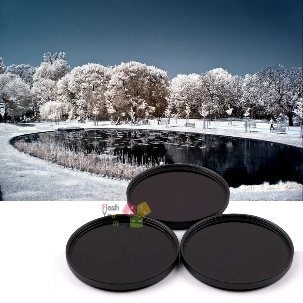37mm 720nm+760nm+1000nm Infrared IR Optical Grade Filter for Canon