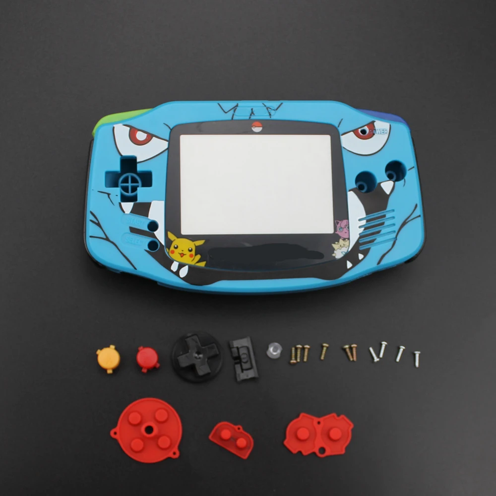 Ting Dong Cartoon Limited Edition Full Housing Shell replacement for Nintendo Gameboy Advance for GBA Game Console Cover Case