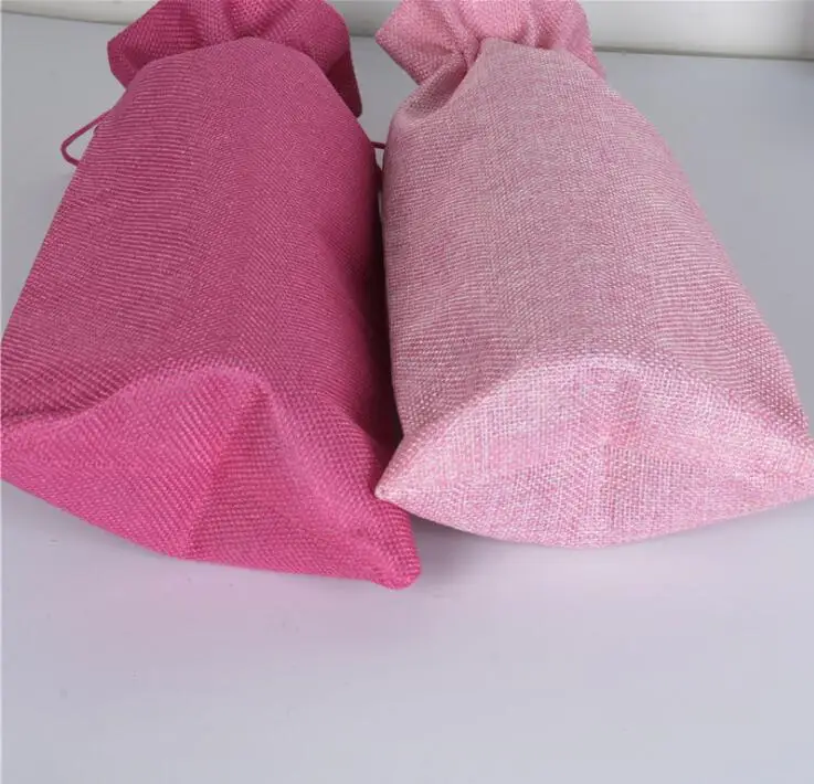 Jute Wine Bags Champagne Wine Bottle Covers Gift Pouch burlap Packaging bag Wedding Party Decoration Wine Bags Drawstring cover Jewelry Packaging