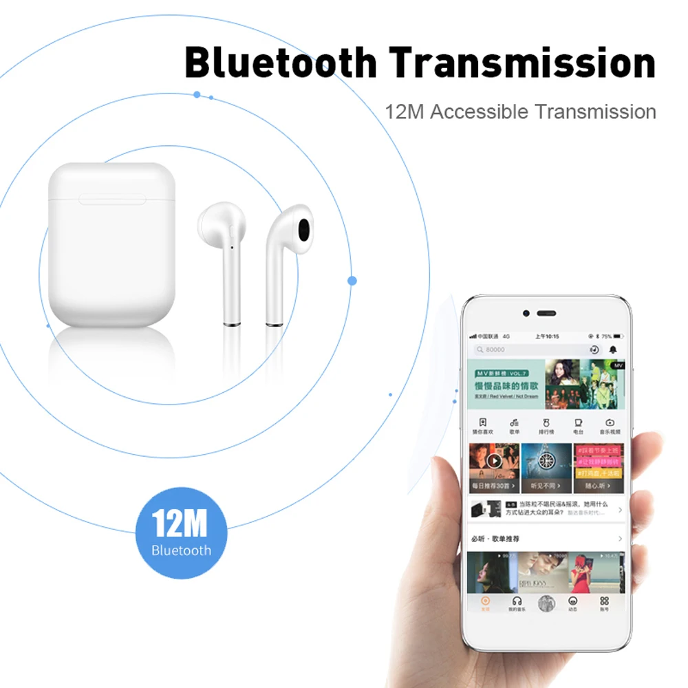 I10xs Tws беспроводные Bluetooth наушники 5 0 гарнитура с зарядным устройством
