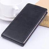 black Роскошный Ретро Кожаный чехол для lenovo A5000 флип винтажные чехлы для телефонов lenovo A5000 защитный чехол - Цвет: black
