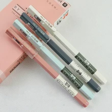 Классические простые качества гелевая ручка 0,38 мм черный/синий 0,5 мм черный полный кончик иглы 12 шт./лот Chenguang канцелярские