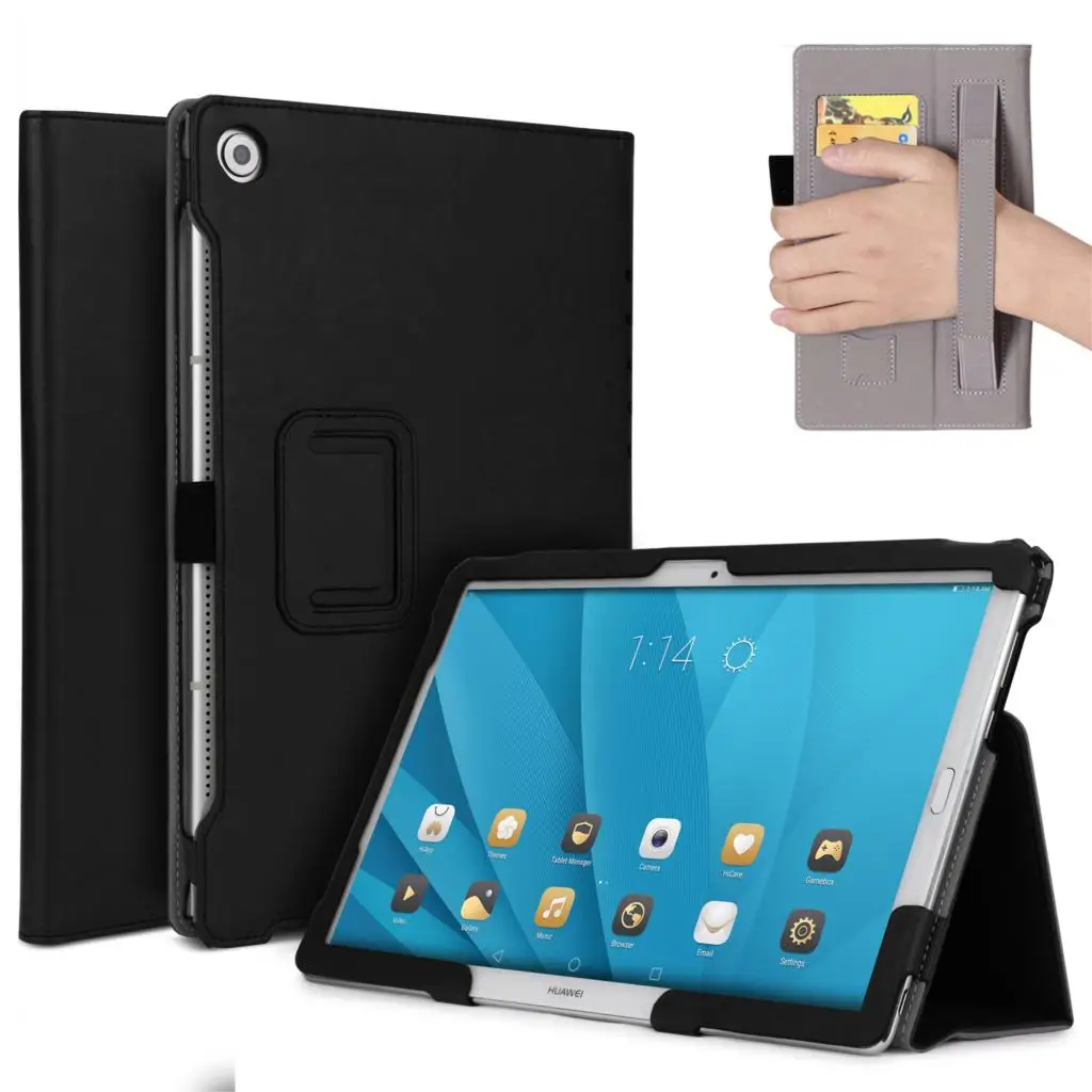 DULCII сумка для huawei MediaPad M5 10 Складная подставка из искусственной кожи Защитный