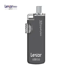 2017 высокое качество оригинальный Lexar прыгать диск 32 ГБ Тип USB-C/USB 3.0 Flash Drive 32 gbbnl 16 г 32 г 64 г и диск высокая скорость