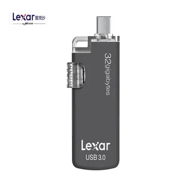 

2017 high quality Original Lexar Jump Drive 32GB USB Type-C /USB 3.0 Flash Drive 32GBBNL 16G 32G 64G U disk high speed
