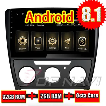 

Car GPS Navigation for Skoda Octavia 2007 2008 2009 2010 2011 2012 2013 Android 8.1 10.1'' Topnavi Octa Core No DVD Multimedia