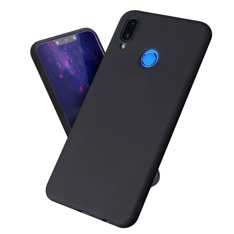 Матовый цветной Мягкий Силиконовый ТПУ чехол для huawei Nova 2i 2s 2 Plus Nova 3 3i 3e Nova 4 P smart P20 lite P30 Pro Чехол