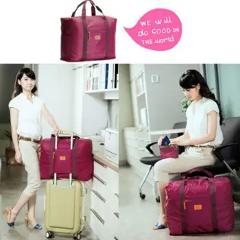 

Nylon Travelling Bag Travel Package Portable Waterproof Storage Bag Durable Storage Pouch Household Accessory