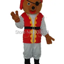 EMS низкая цена пират Медведь Маскоты костюм для взрослых Размеры Cosply Карнавальный костюм нарядное платье sw1251