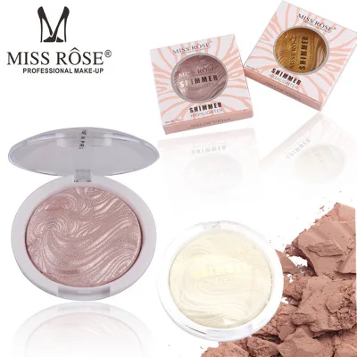 

MISS ROSE Face Highlight Face shimmer&Bronzer Powder Makeup Easy to wear Long Lasting Powder Palette Bronzer Glow kit Concealer