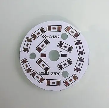

30Pcs 40mm Circle Aluminum PCB Circuit Board for 14 x 1/2W 5730 SMD LED