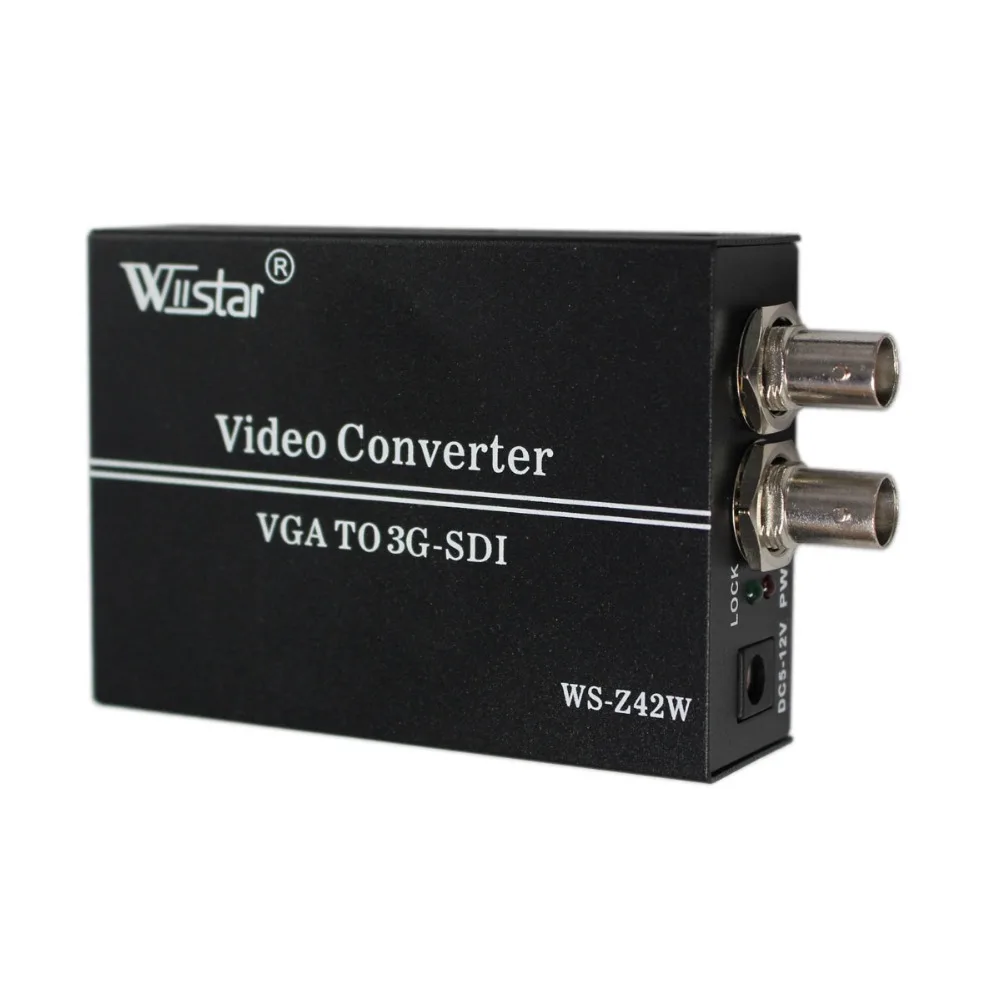 Wiistar VGA к 3G-SDI конвертер SCALER 1080 P вещание общий дисплей Sdi профессиональный монитор