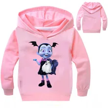 Z& Y 2-16Years Vampirina костюм Новая Одежда для девочек детей Костюмы дети толстовки и кофты для детей и подростков одежда Kinder T002