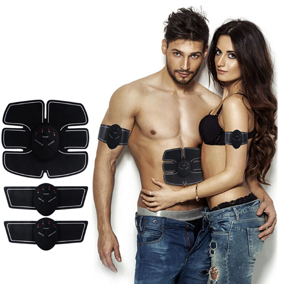 

MQ Wireless Muscle Stimulator Stimulation Body Slimming Beauty Machine Abdominal Muscle Exerciser Training Device Body Massager