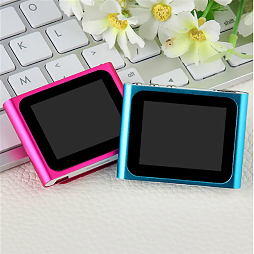 

CARPRIE MP4 Players LCD Screen 6th Clip Mp4 Player FM Radio Video Games Movie Support Micro SD TF td0517 dropship