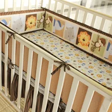 5 шт. вышивка детское постельное белье наборы, детская кроватка набор, Детские кроватки наборы для детской кроватки, детский бампер комплект, включает в себя(4 бампера+ покрывало