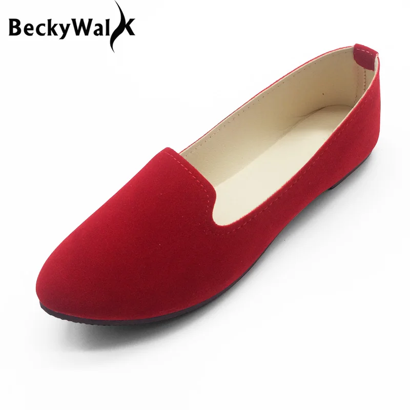 Женская обувь на плоской подошве большие размеры модель WSH2216|shoe color|shoes wholsaleshoes dance