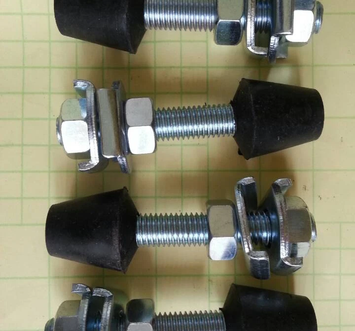 Plastic head screws rubber jig head screw clamp screw screw clamp rapid