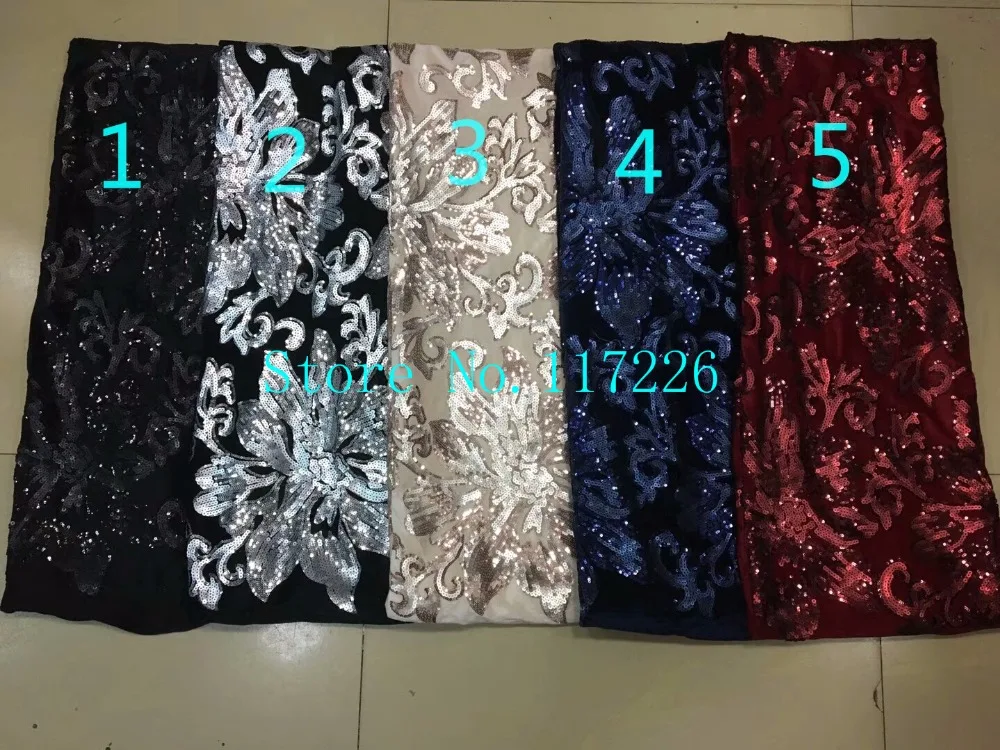 

JRB-1118 Nigerian Lace Fabric Tulle African High Quality Tulle Lace Fabric French Net Lace Fabric with sequins