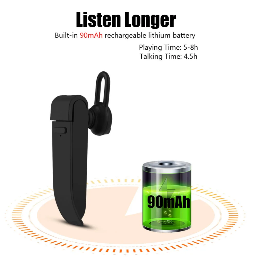 Intelligent 16 Languages instant portable business translator earphone voice device smart Wireless bluetooth Earphone