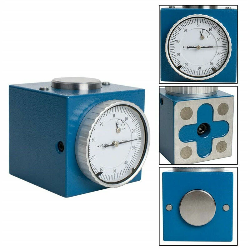 

Magnetic Z Axis Dial Setter .0004Inch Gage Offset Pre Tool Cnc With Wooden Box