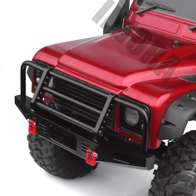 INJORA Adjustable Metal Front Bumper for 1/10 RC Crawler