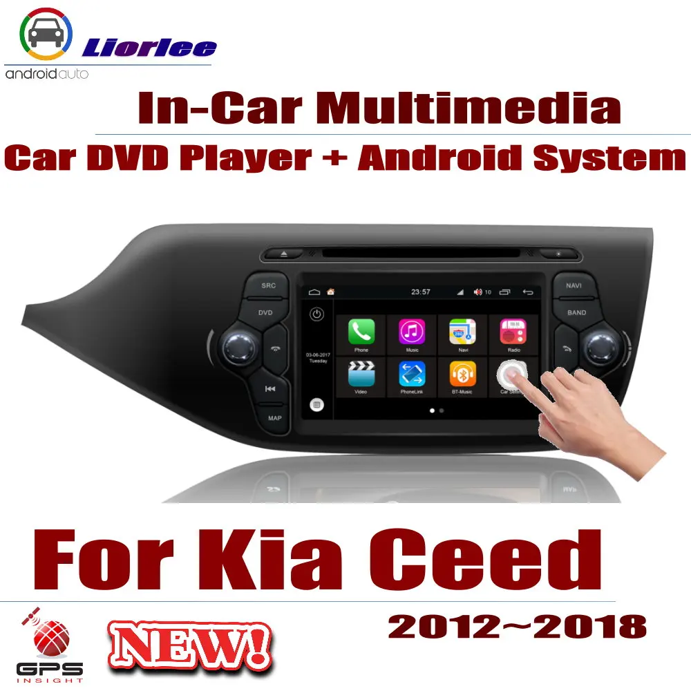 

For Kia Ceed (JD) 2012~2018 Car Android GPS Navigation DVD Player Radio Stereo AMP BT USB SD AUX WIFI HD Screen Multimedia