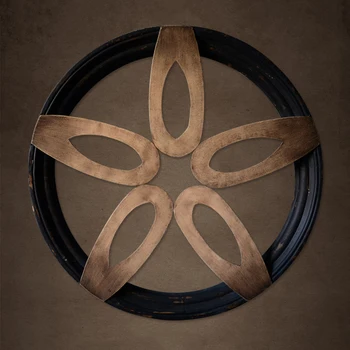 

Iron Wheel Gear Mural Bar Cafe Retro Decoration Shop Ornament Pendant Wrought Iron Wall Decoration Ornaments Home Wall Design