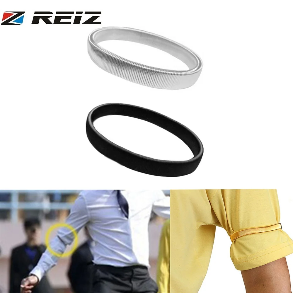 

Arm Sleeve Sport Anti-slip Metal Shirt Sleeve Holders Arm Bands Elasticated Metal Armband For Men Ladies Armband Accessories