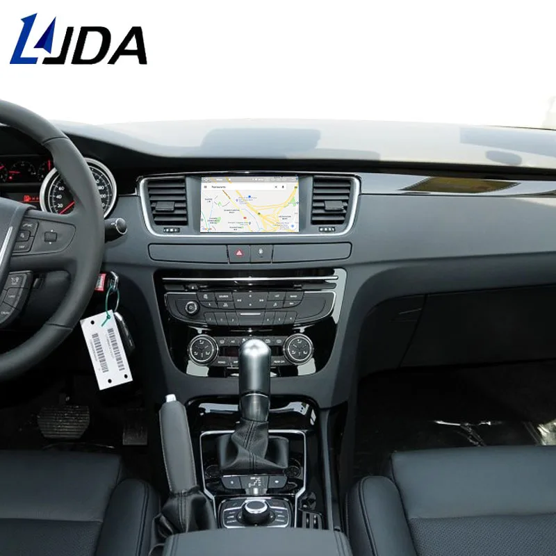 LJDA Android 9,0 автомобильный dvd-плеер для PEUGEOT 508 2011- gps навигация 1 Din автомагнитола 4G+ 64G стерео Мультимедиа DSP wifi Аудио