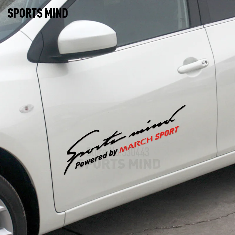 Автомобильная наклейка Sports Mind для стайлинга автомобильной лампы nissan march k12