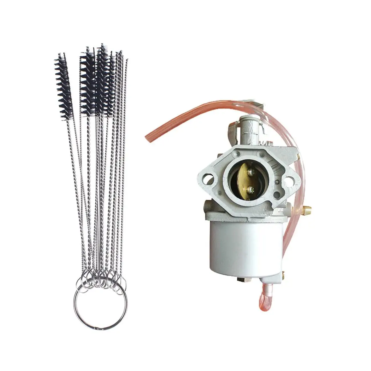 Carburetor & Cleaning Brush For 1992 1997 Golf Cart Club Car DS FE 290