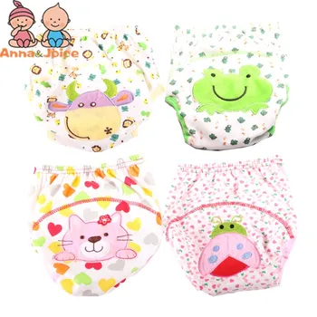 

2pcs/lot 28design baby diaper children's underwear reusable nappies training pants panties for toilet training pant for9-17kg
