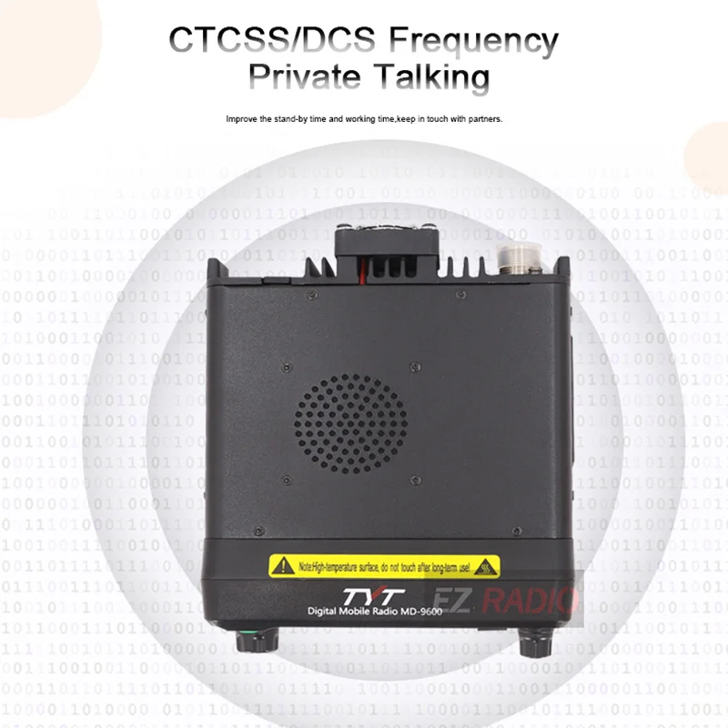 TYT MD 9600 Talkie Walkie 50 KM Mobile DMR Car Radio Digital 136 174/400 480MHz Dual Band RT90 3000CH 50/45/25W FCC|Рации| |