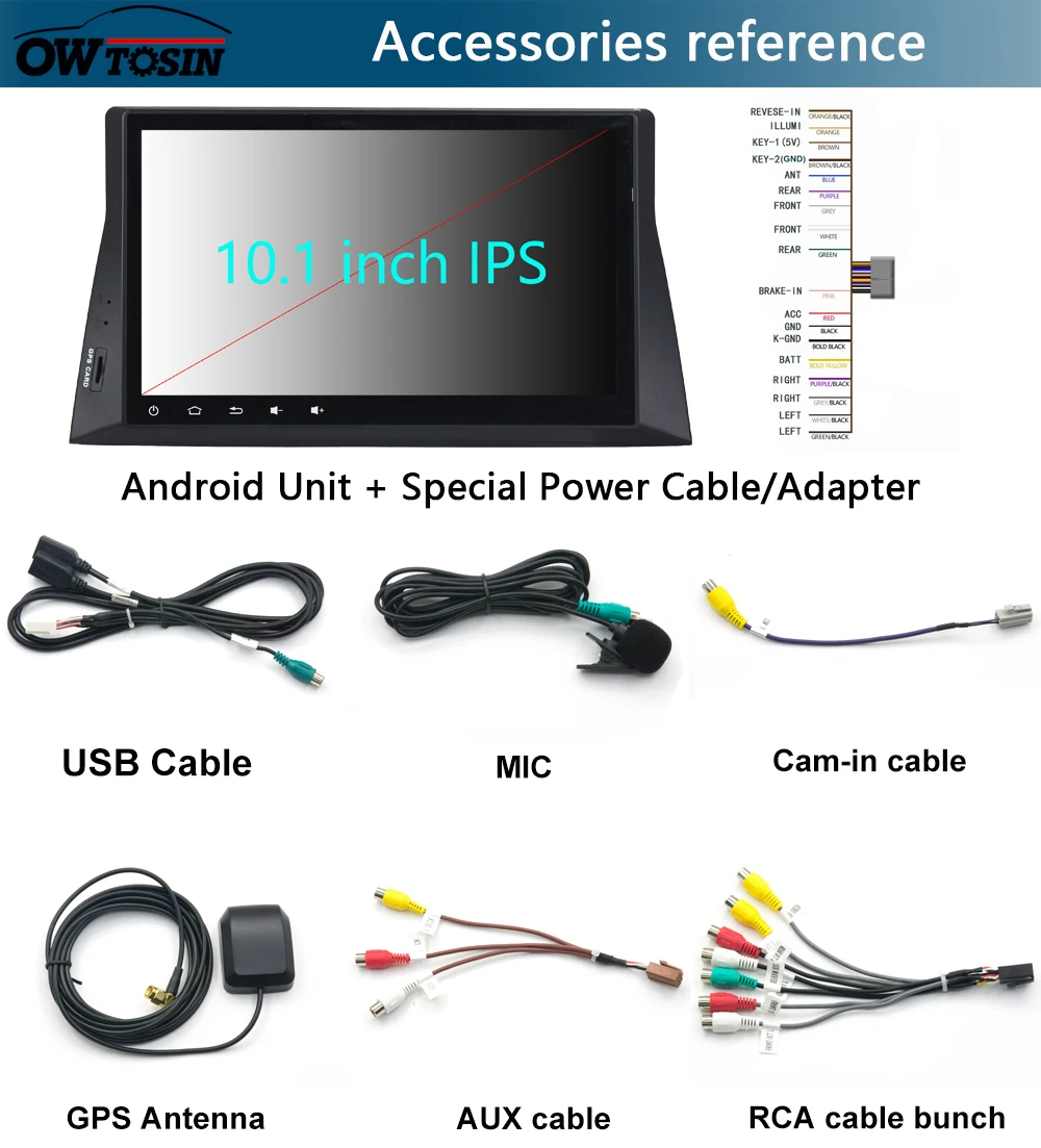 10," ips 8 ядерный 4 Гб ram+ 64 Гб rom Android 9,0 автомобильный DVD радио плеер gps для Honda Accord 8 2008 2009 2010 2011 низкий уровень DSP CarPlay