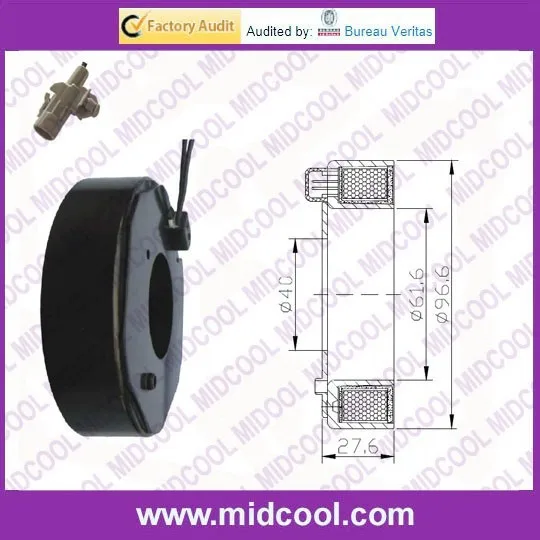 Auto AC Compressor Clutch Coil For TOYOTA DENSO 10PA/7SBU 12Vcoil toyotacoil densocoil 12v