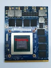 GTX980M gráficos tarjeta GPU N16E-GX-A1 8 GB GDDR5 para Alienware Clevo GTX980 tarjeta de vídeo de la GPU de GTX 980 M