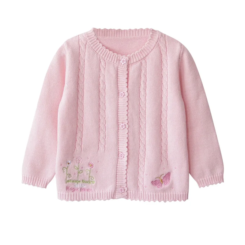 

Baby Girls Cardigan Children Sweater Coat Spring Autumn Kids Sweater Knitted Baby Girls Outwear Jacket Toddler Clothes RT329
