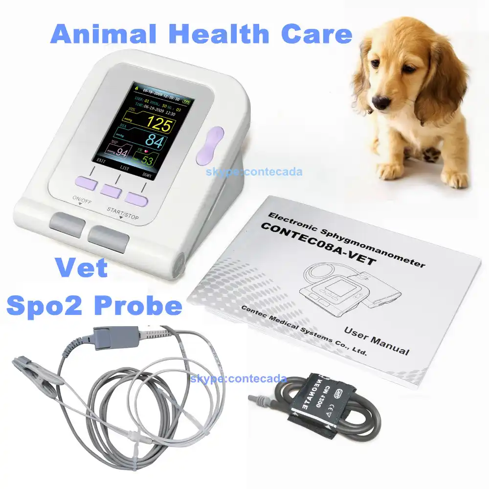 FDA VET Veterinary Digital Blood Pressure Monitor,NIBP+VET cuff CONTEC08A CONTEC AliExpress