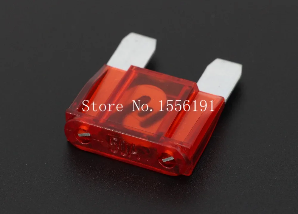 5PCS 50A Big size Auto fuse, Automotive Fuses Blade,The fuse Insurance