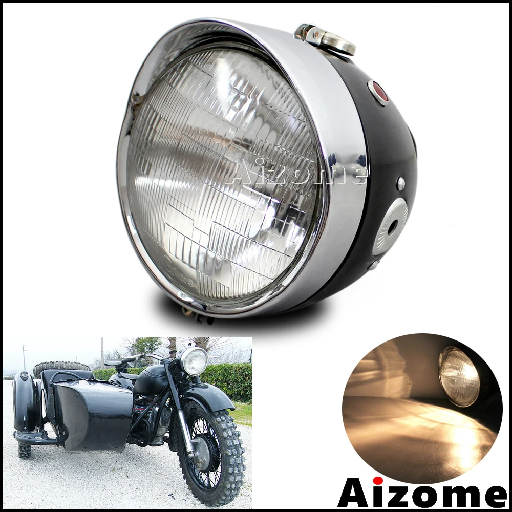 Налобный фонарь для мотоцикла Dnepr передняя фара BMW Zundapp DB DS DBK KS KS750 M72 R71 K750| |