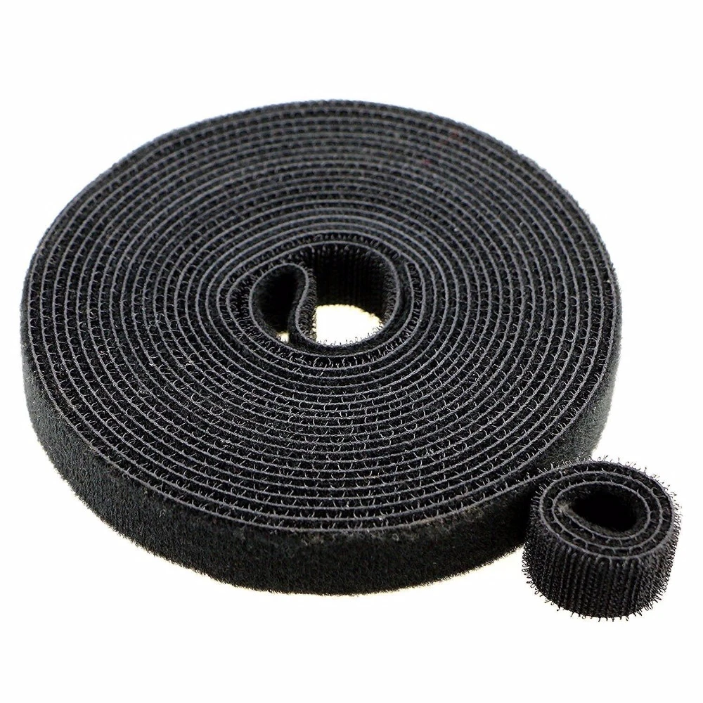 

fastening tape Cable Tie Double Side Nylon Strap Power Wire Management 1 Roll Hook width 20mm (10 Yards)