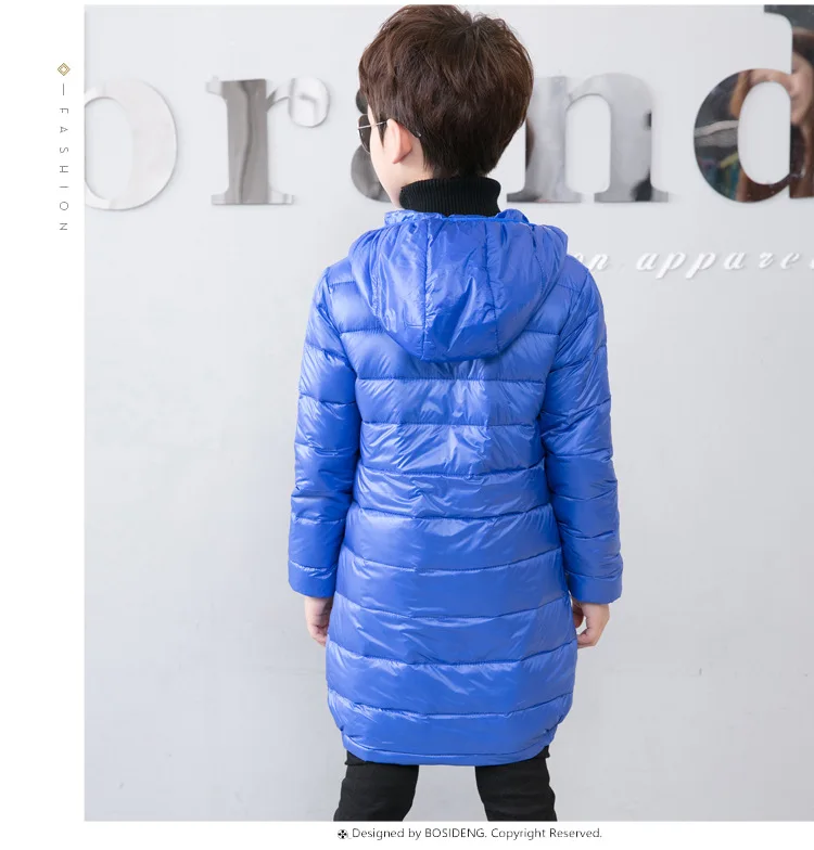 Зимняя верхняя одежда для девочек; коллекция 2019 года; детская одежда; детское теплое пальто с хлопковой подкладкой и капюшоном; пальто для