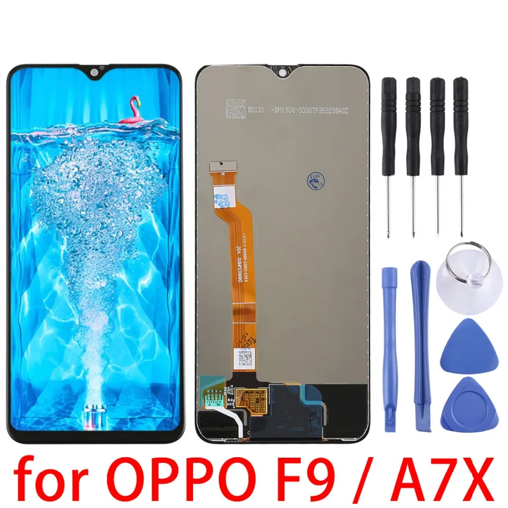 6.3'' ; for OPPO LCD Screen and Digitizer Full Assembly for OPPO F9 / A7X
