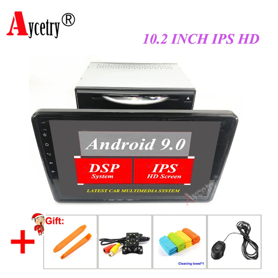 

Aycetry! DSP IPS 10.2" Universal 2 Din Android 9.0 car dvd player Multimedia GPS RADIO PC STEREO For Volkswagen/VW/TOYOTA/NISSAN