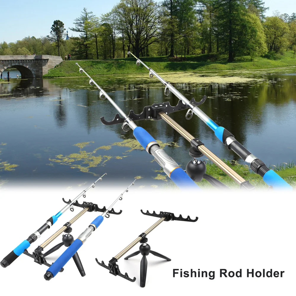 

Aluminum Alloy Fishing Rod Stand Fish Pole Pod Holder Bracket Carp Fishing Tackle Accessory Pesca Rod Support Stand