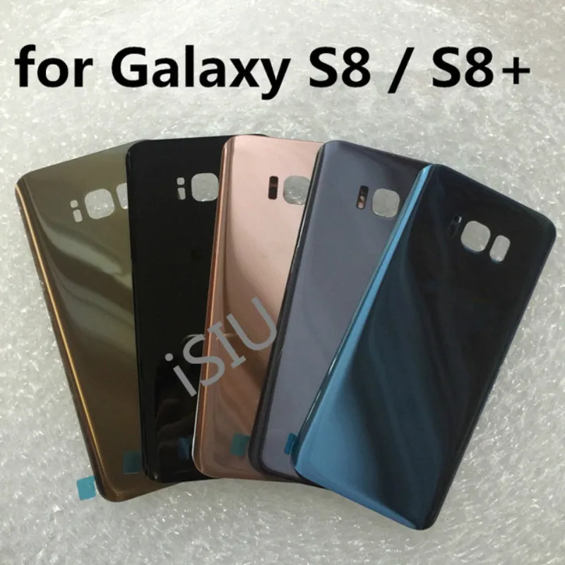 Задняя крышка для Samsung Galaxy S8 8 + плюс G950F G950FD G955F G955FD SM-G950F SM-G955F Батарея случае Стекло