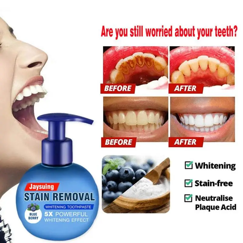 Magical Baking Soda Toothpaste Teeth Whitening Cleaning Hygiene Oral Care Refreshing Fruit