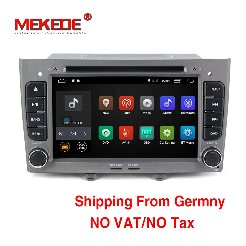 

car audio player for Peugeot 408 308 308SW free shipping 2din DVD multimedia With GPS navigation SD Map card Bluetooth stereo